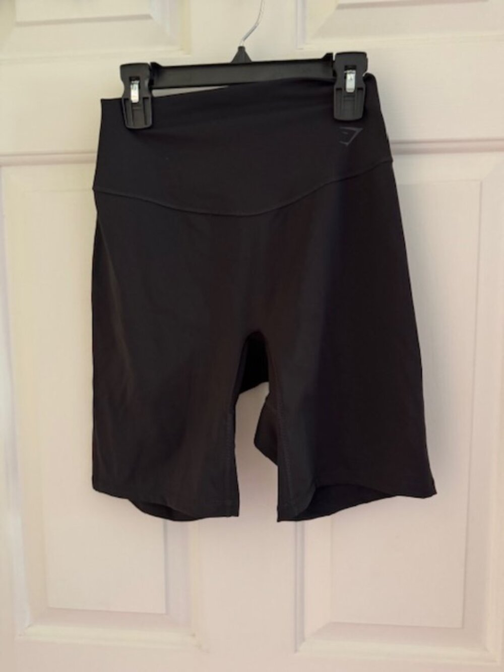 NWOT Gymshark Black Training Cycling Shorts • 17" Length • Sz M